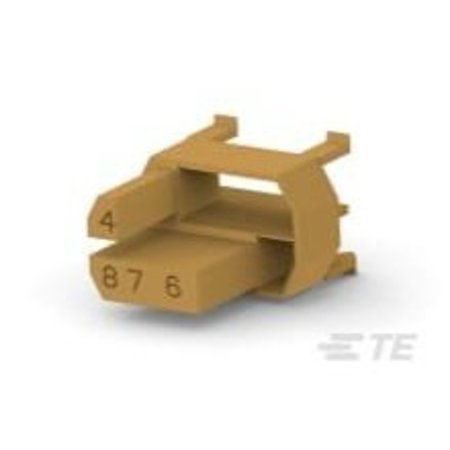 TE CONNECTIVITY Connector Accessory, Code Key, Glass Filled Polyamide66 6-100525-9